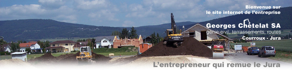 Bienvenue - Chantier lotisement